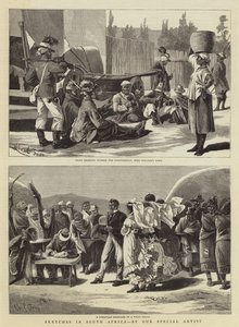 Sketches in South Africa by Charles Edwin Fripp